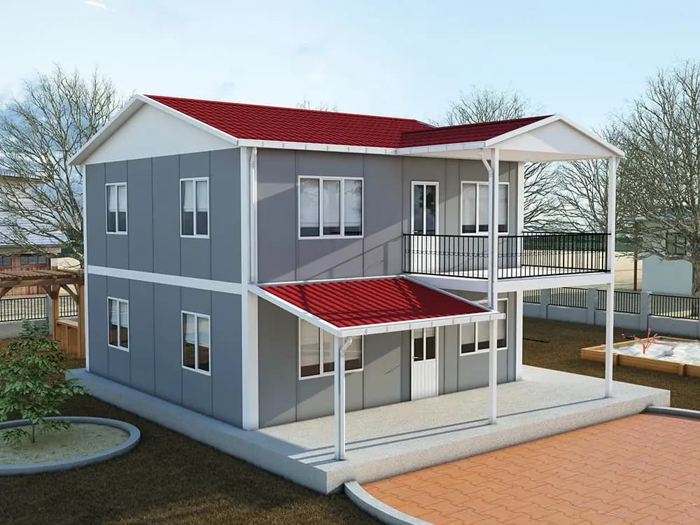 Silivri dubleks prefabrik ev