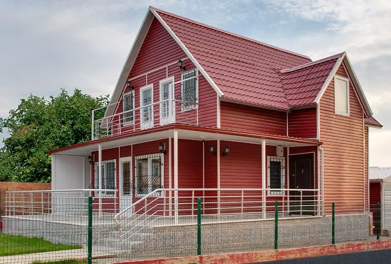 Silivri dubleks prefabrik ev