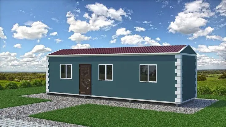 Silivri tek katlı prefabrik ev